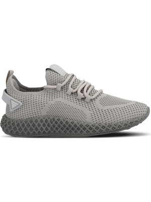 Slazenger Kadın Gri Sneaker Koşu & Yürüyüş Ayakkabısı Poliüretan Taban ile Konforlu Tasarım
