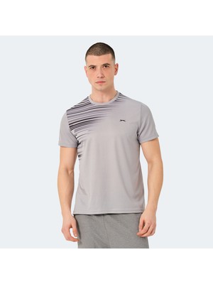 Slazenger RAVEN Erkek  Gri Tişört
