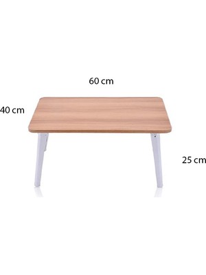 servetavcı Koltuk Sehpası - Atlantik Çam - Oval Kenar 60 x 40 cm