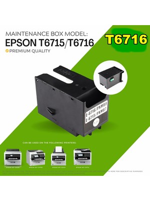 Epson T6716 Muadil Atık Tankı C5790 C5710 C5290 C5210 M5799 M529