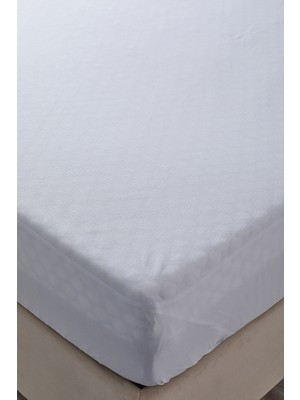 Doqu Home Softy Sıvı Geçirmez Fitted Alez 200 x 200 cm - Beyaz