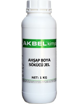Akbel Ahşap Boya Sökücü Jel 1 Kg