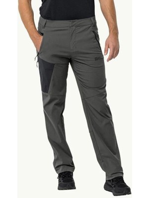 Jack Wolfskin Glastal Erkek Gri Outdoor Pantolon 1508221-6945