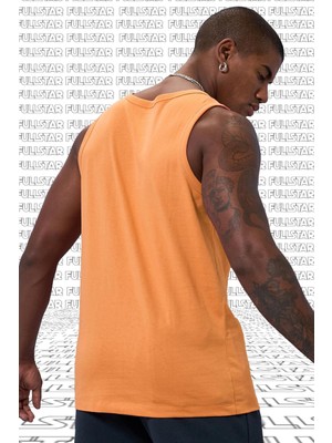 Nike Jordan Mvp Flight Cotton Tank Top Singlet Orange Pamuklu Erkek Spor Atlet Turuncu