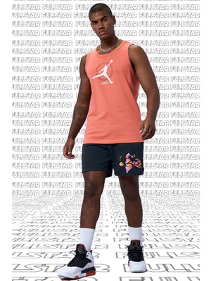 Nike Jordan Mvp Flight Cotton Tank Top Singlet Pink Pamuklu Erkek Spor Atlet Somon