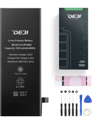 Deji iPhone SE 2020 Batarya Mucize Batarya Deji - Orijinal mAh Kapasite