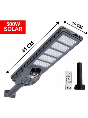 DLS 500W Güneş Enerjili Solar Bahçe Çevre  Lambası Dls
