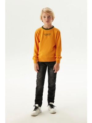 Iceberg Erkek Çocuk Oranj Kazak