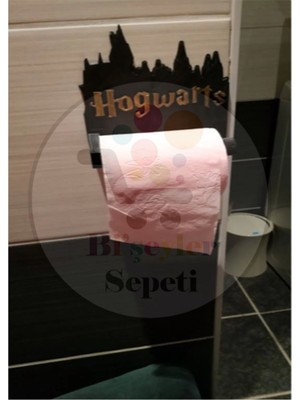 Bi'şeyler Sepeti Harry Potter Hogwarts Tuvalet Kağıdı Tutacağı