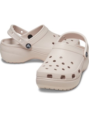 Crocs Classic Platform Clog W Somon Kadın Sandalet 206750-6UR