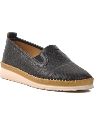 Ayakmod 651494 Siyah Kadın Günlük Ayakkabı