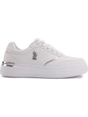 U.S. Polo Assn. Alka Kadın Ayakkabı - Beyaz