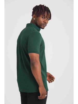 Lacoste Polo Regular Fit Nefti Yeşil Tshırt