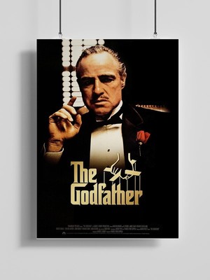 Poster City The Godfather Film Posteri Çerçevesiz