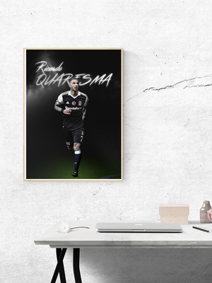 Poster City Ricardo Quaresma Ünlü Futbolcu. Posteri Çerçevesiz