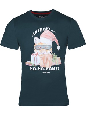 Jack & Jones Erkek T-Shırt 12198774-PINE