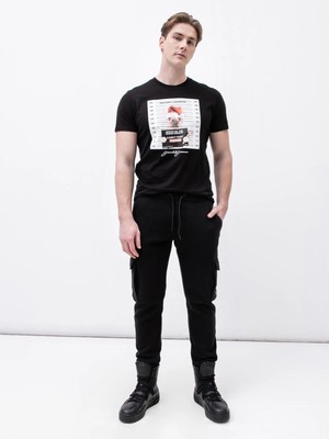 Jack & Jones Erkek T-Shırt 12198772-BLACK
