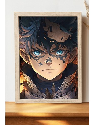 Black Clover Poster - Çerçevesiz Anime Poster