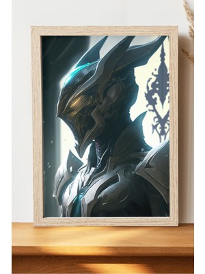 Warframe Poster - Çerçevesiz Kalın Kağıt Oyun Poster