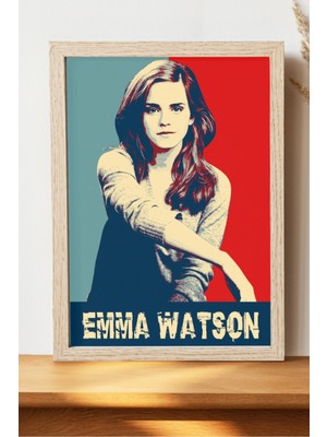 Luna Marissa Emma Watson Poster - Çerçevesiz Duvar Poster