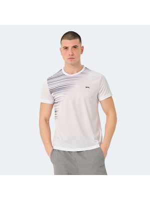 Slazenger RAVEN Erkek Tişört Beyaz