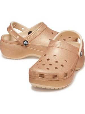 Crocs Classic Platform Glitter Clogs Kadın Platform Terlik 207241-2DS