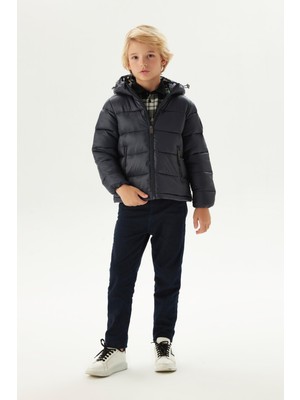 Bikkembergs Erkek Çocuk Lacivert Mont 23FW0BK1854