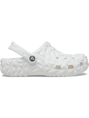 Crocs Geometric Clog White Kadın Spor Terlik 209563-100