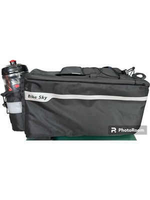 Bike Sky Suluklu Bisiklet Sele Üstü Çanta 6 Litre Kapasite Dayanıklı Su Geçirmez Kumaş