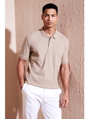 Buratti Pamuklu Slim Fit Düğmeli Polo T Shirt Erkek Polo T Shirt 5902281