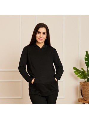 Baby Mom Emzirme Özellikli Hamile Sweatshirt Anne Giyim