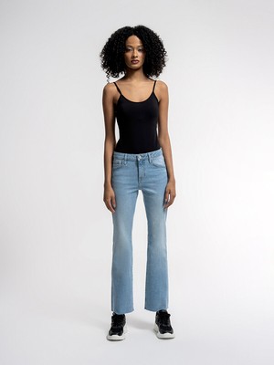 Loft Flare Slim Fit Kadın Pantolon
