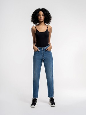 Loft Mom Slim Fit Kadın Pantolon