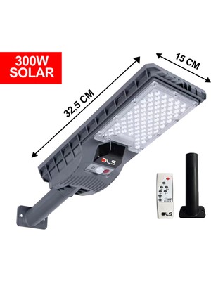 DLS 300W Güneş Enerjili Solar Bahçe Çevre  Lambası Dls