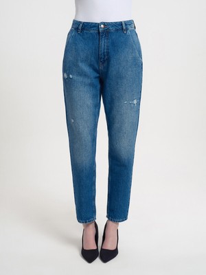 Loft Regular Mom Regular Fit Kadın Pantolon