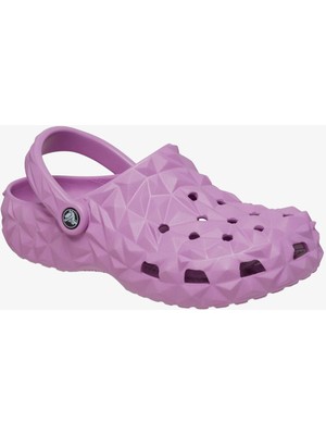 Crocs Classic Geometric Clog Unisex Pembe Clog Terlik 209563-6WQ