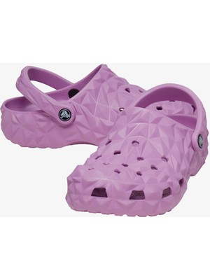 Crocs Classic Geometric Clog Unisex Pembe Clog Terlik 209563-6WQ