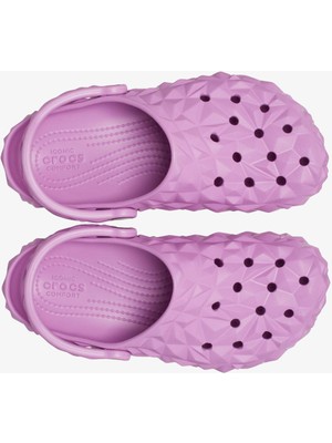 Crocs Classic Geometric Clog Unisex Pembe Clog Terlik 209563-6WQ