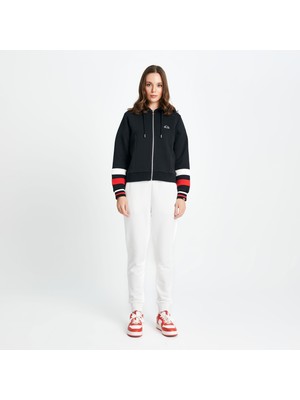 Ellesse Kadın Fermuarlı Sweat EF112-BK