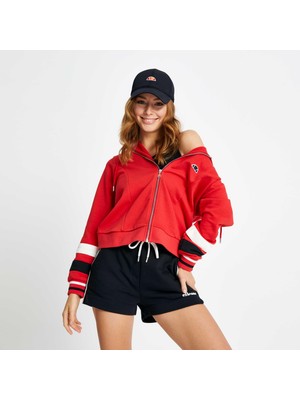 Ellesse Kadın Fermuarlı Sweat EF112-RD