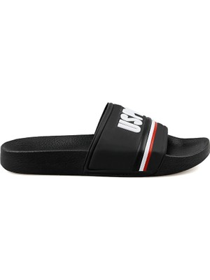 U.S. Polo Assn. 4m Nico 4fx Erkek Günlük Terlik 101699677 Siyah