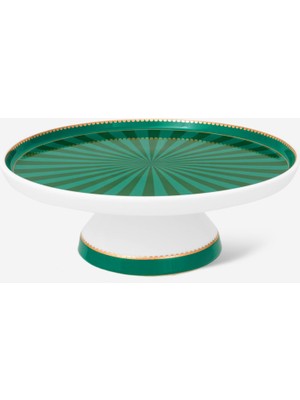 Pip Studio Love Birds Yeşil Porselen Kek Standı 24 cm