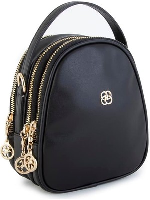 Nas Bag >Nas Bag Mini Kadın Çapraz Çanta Siyah Nova