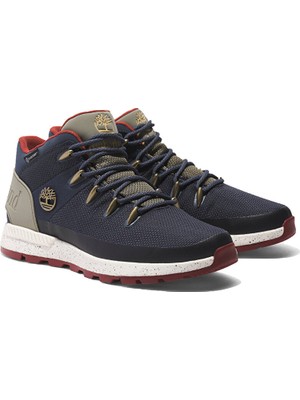 Timberland Mid Lace Up Waterproof Sneaker Erkek Treeking Botu TB0A6ANREP61 Lacivert