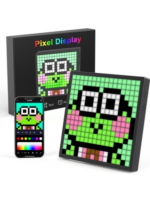 Trendfone 16X16 Piksel LED Ekranlı App Kontrollü Akıllı Piksel Resim Çerçevesi