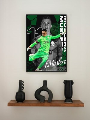 Poster City Fernando Muslera Ünlü Futbolcu Posteri Çerçevesiz