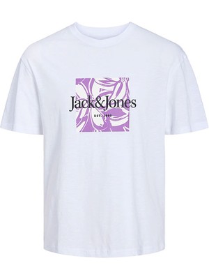 Jack & Jones Jorlafayette Brandıng Tee Ss Crew Nec Ln