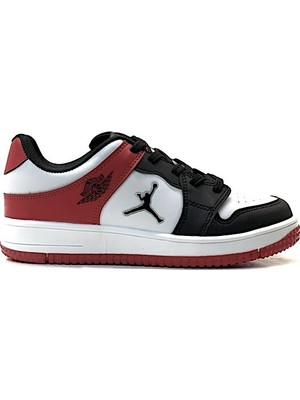 Cool Haykat Beyaz Kırmızı Bağlı Anatomik Genç Erkek Çocuk Ayakkabı