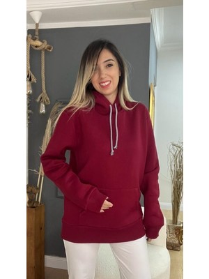 Klc Moda Kapüşonlu Unisex Sweat