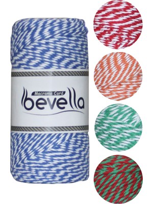 Tekno Trust Mavi Beyaz Paket Ip 200 Metre 200 G Hediye Paketleme Ipi Marteniçka Ipi Twine Baker